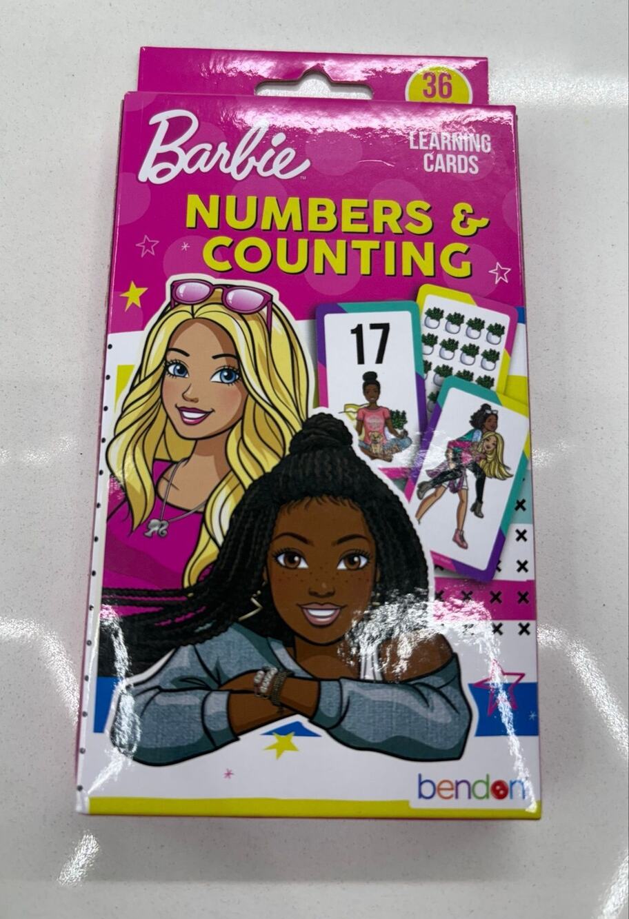 Barbie & Friends Numbers & Counting Learning 36 Flash cards